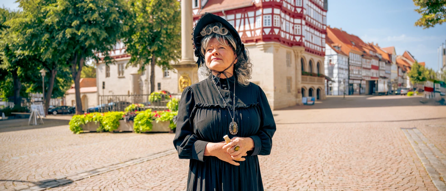 Erlebnisführung Frau "Justizrat" Hartmann