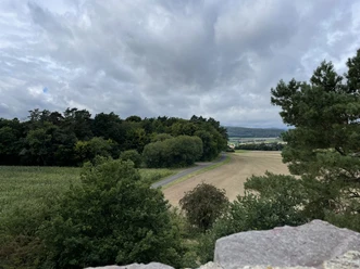 Ausblick von der Braunauer Warte Richtung Braunau
