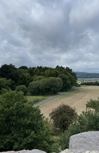 Ausblick von der Braunauer Warte Richtung Braunau