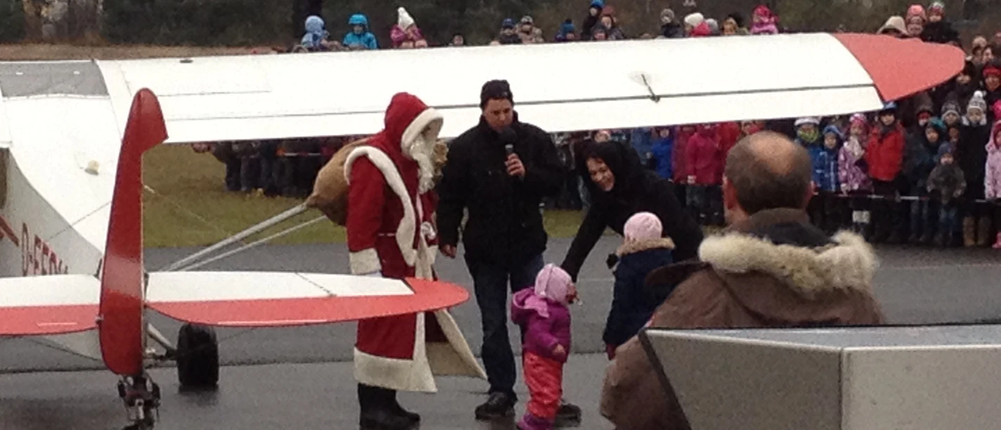 Der Nikolaus ist gelandet,