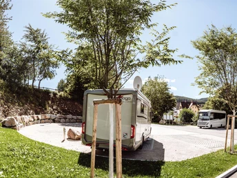 Ansicht Wohnmobilstellplatz