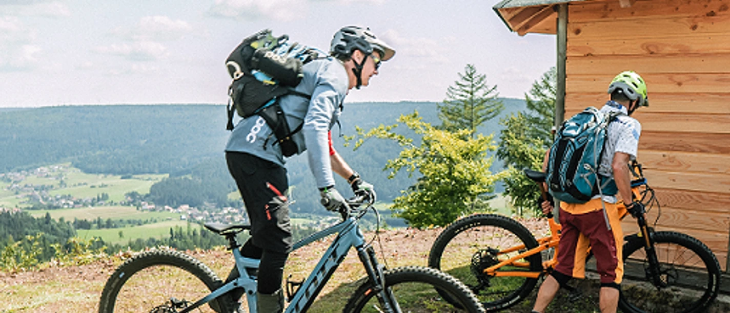 E-Mountainbike Tour mit Fahrtechniktipps