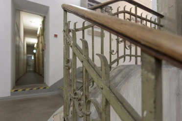 Treppenhaus in der Gedenkstätte Lindenstraße Treppenhaus in der Gedenkstätte Lindenstraße
