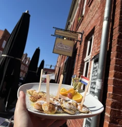 Poffertjes im Holländischen Viertel Poffertjes im Holländischen Viertel