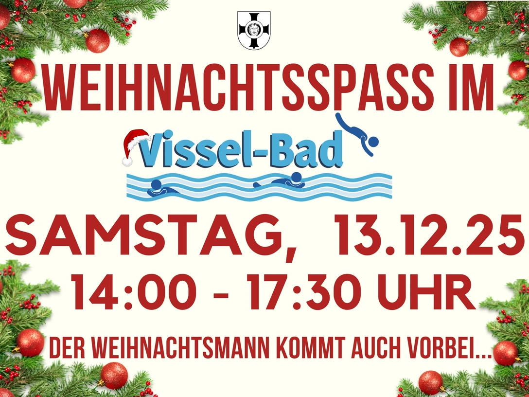 Weihnachtsspass im Visselbad Weihnachtsspass im Visselbad