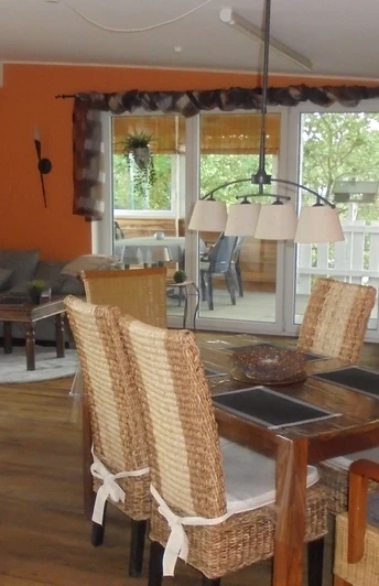 Blick in den Wohn-Essbereich Blick in den Wohn-Essbereich