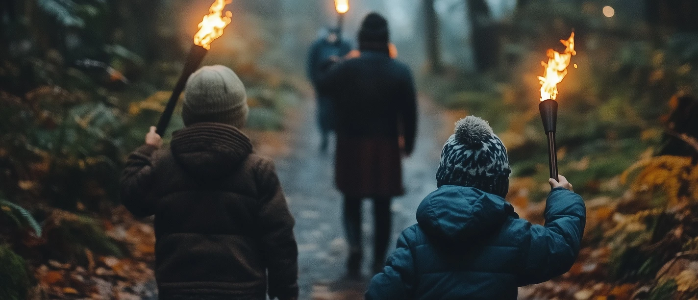 Fackelwanderung in Tanne