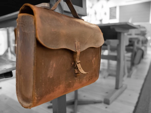 Alte Schultasche