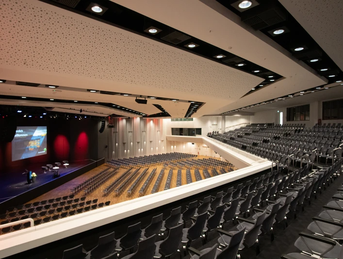 Blick von der Empore im Europasaal