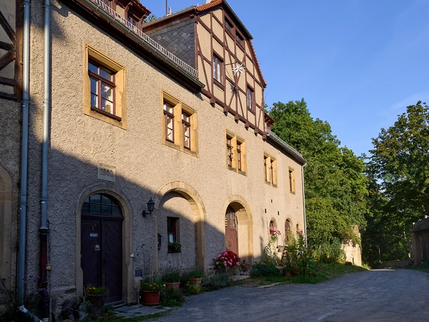Kuckuckstein Castle Liebstadt View of the outbuilding