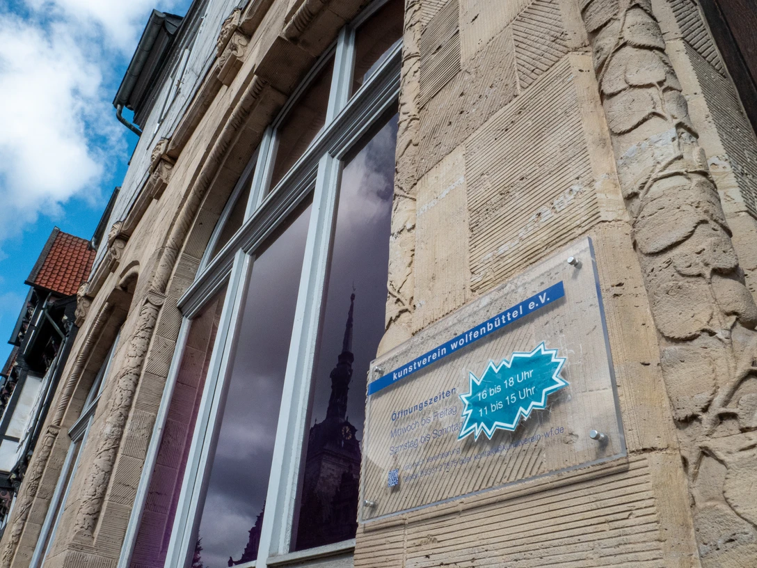 Kunstverein Wolfenbüttel Außenansicht des historischen Steingebäudes.
