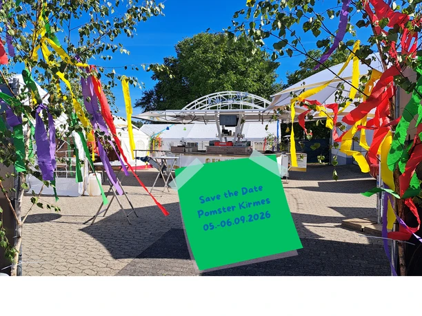 Save the Date Pomster Kirmes 2026