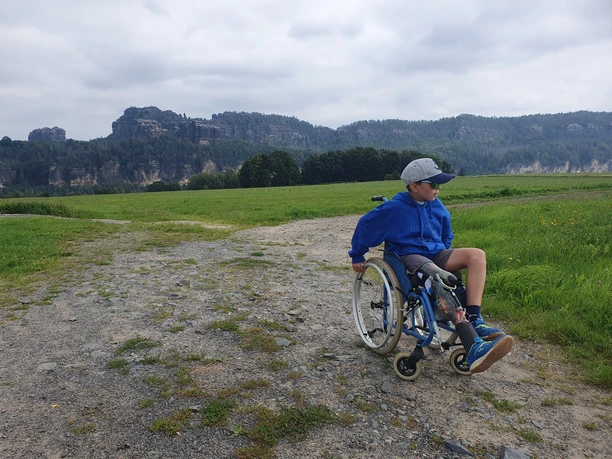 barrierefreie Aussicht Reinhardtsdorf-Schöna