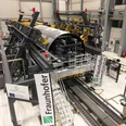 Flugzeugrumpfmontage 1:1-Maßstab © Fraunhofer IFAM