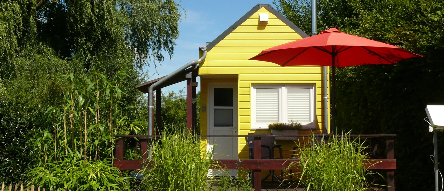 Aussenansicht Tiny Löwenzahn Exterior view of Tiny Löwenzahn German