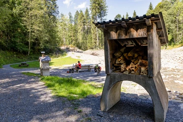 Feuerstelle Dorf in Sörenberg