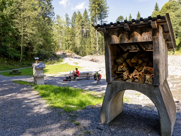 Feuerstelle Dorf in Sörenberg