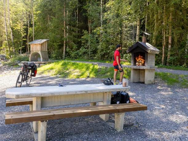 Feuerstelle Dorf in Sörenberg