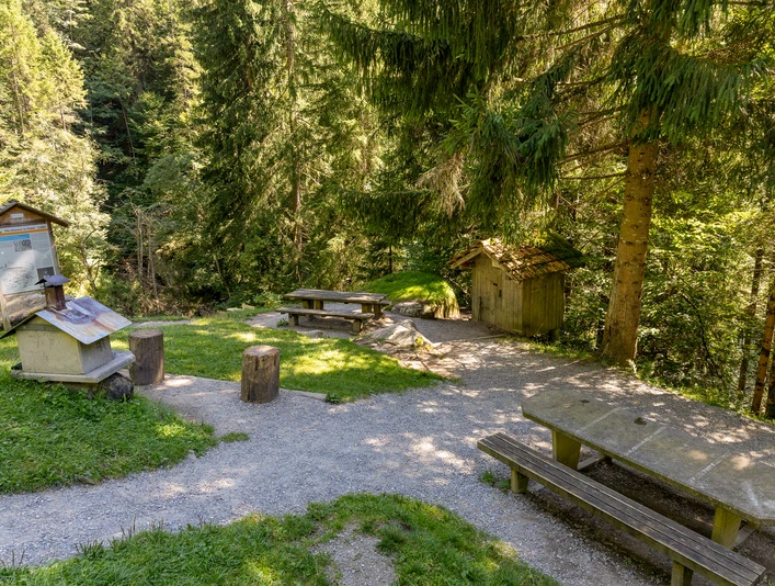 Feuerstelle Chessiloch in Flühli