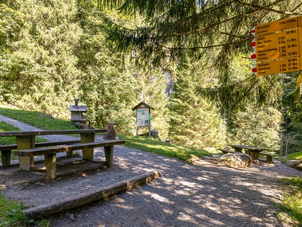 Feuerstelle Chessiloch in Flühli