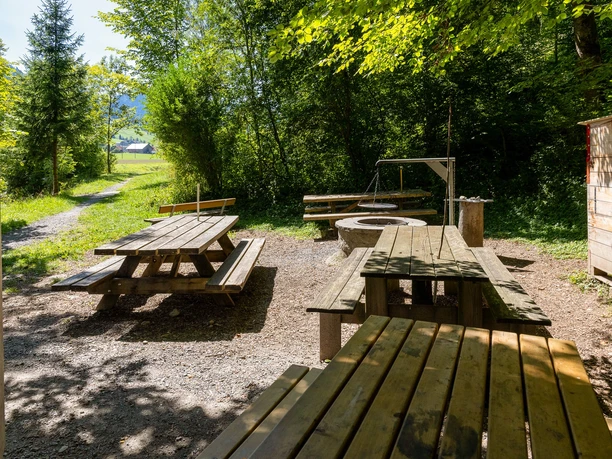 Feuerstelle Schachenhusweiher zwischen Wiggen und Marbach