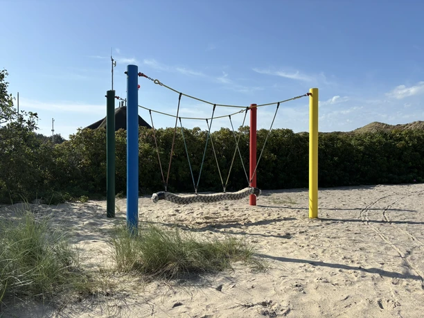 Schaukel auf dem Kampener Spielplatz