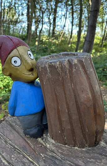 kleiner Puk im Sylter Sagenwald