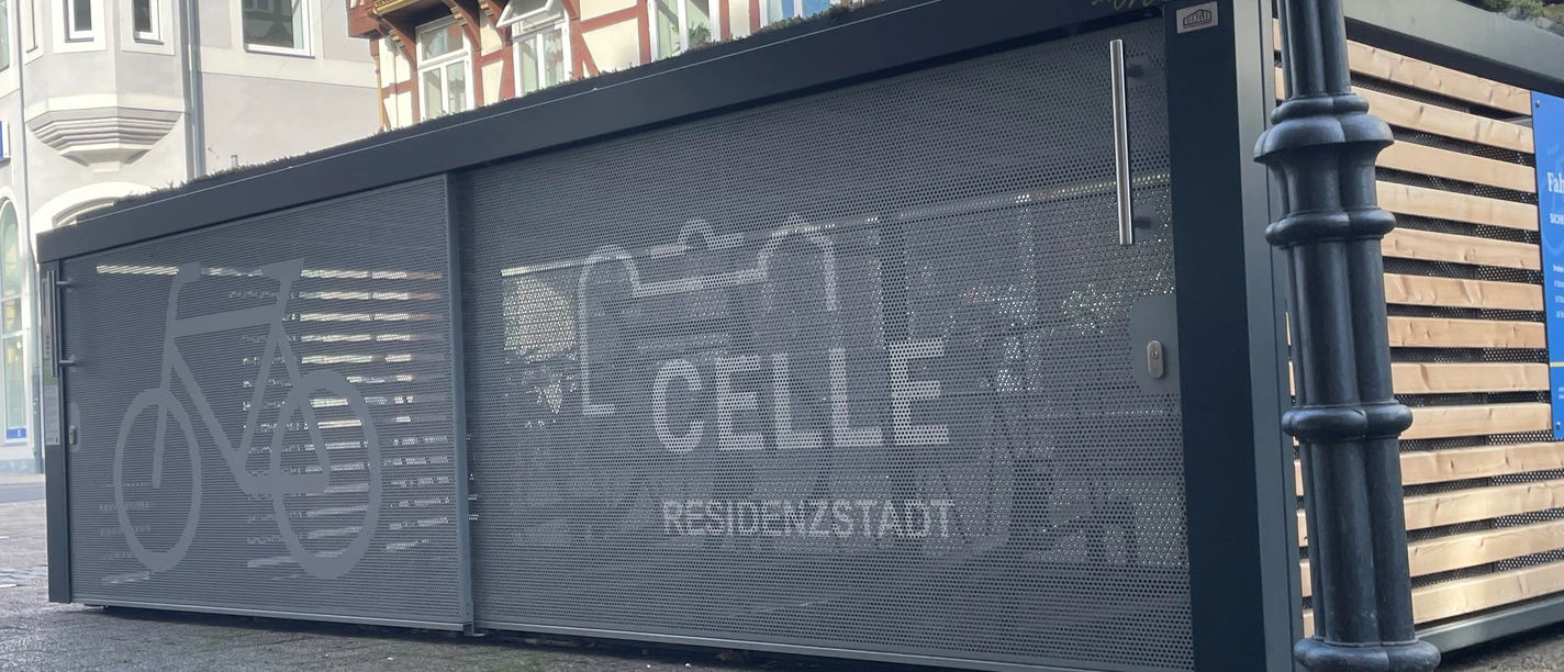 Foto Fahrradbox Schuhstraße