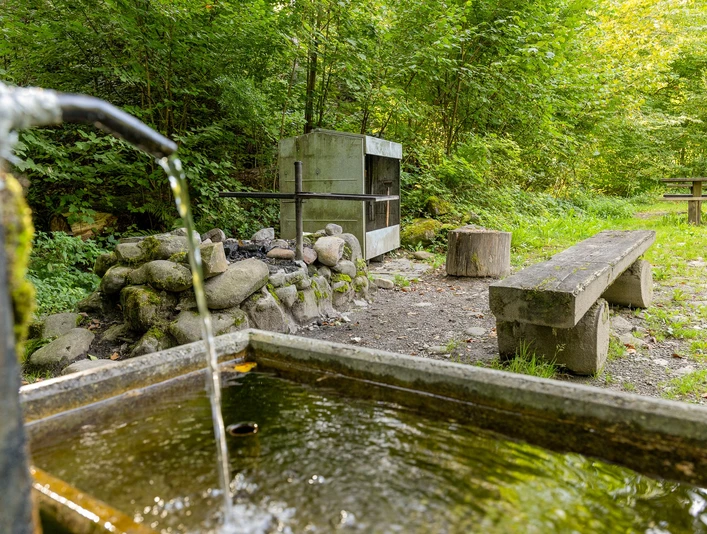 Feuerstelle an der kleinen Emme in Entlebuch