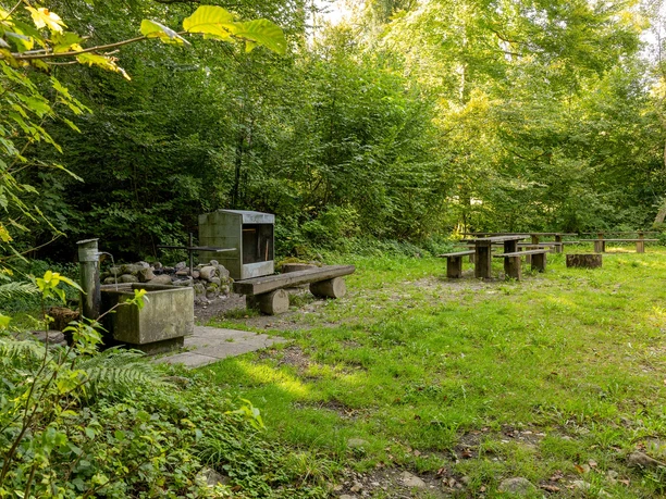 Feuerstelle an der kleinen Emme in Entlebuch