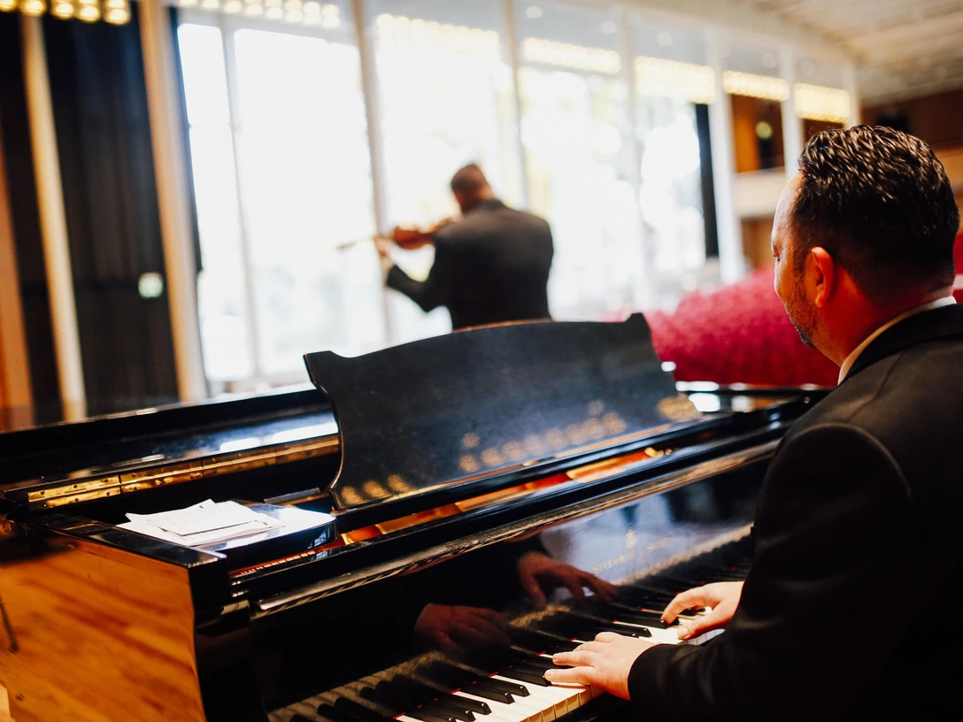 Staatsbad Salzuflen_Orchester_Klavier und Geige