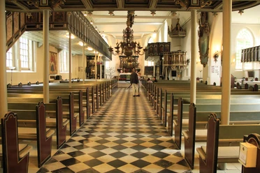 Stadtkirche Glückstadt von innen