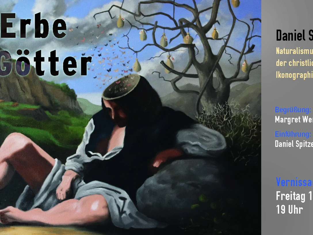 Das Erbe der Götter_Daniel Spitzer_Einladung Vorderseite-2.jpg Daniel Spitzer - Das Erbe der Götter Kunst Ausstellung
