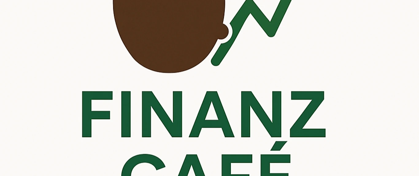 E6F3C957-54AF-4843-B442-1B2CE03836FA.jpeg Logo mit einer Kaffeetasse und einem aufsteigenden Pfeil, Text: Finanz Café.