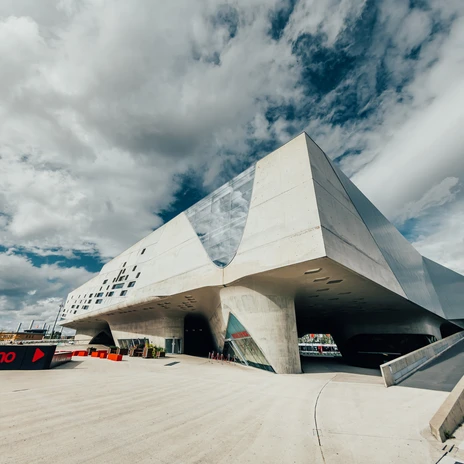 Blick auf das phaeno