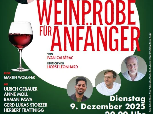 Plakat Weinprobe für Anfänger