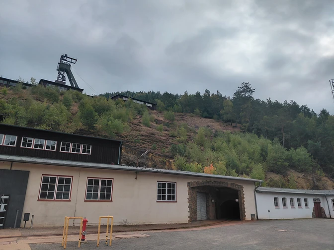Blick auf den Rammelsberg Blick auf den Rammelsberg in Goslar