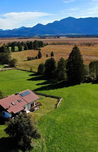 Ferienwohnung in Alleinlage direkt am MurnauerMoos