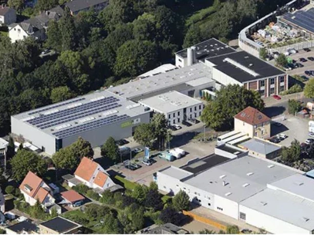 Auf dem Bild ist das werk von Ornamin von oben abgebildet