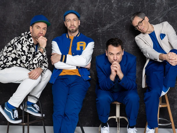 MAYBEBOB.jpg Das Bild zeigt die Band Maybebop