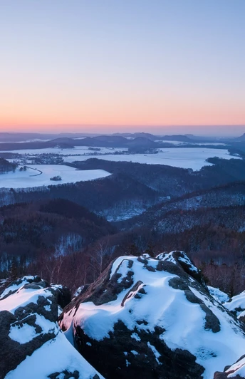 Kipphornaussicht im Winter