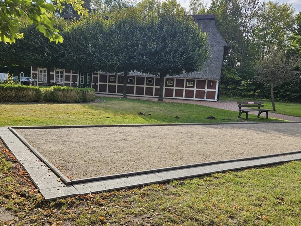 Boule-Anlage an der Kulturdiele Hemmoor