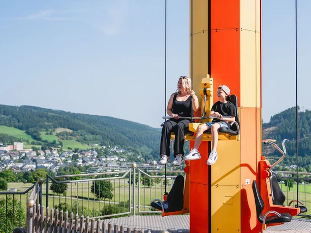 Freefall-Tower im Wild- und Freizeitpark Willingen Freefall-Tower im Wild- und Freizeitpark Willingen