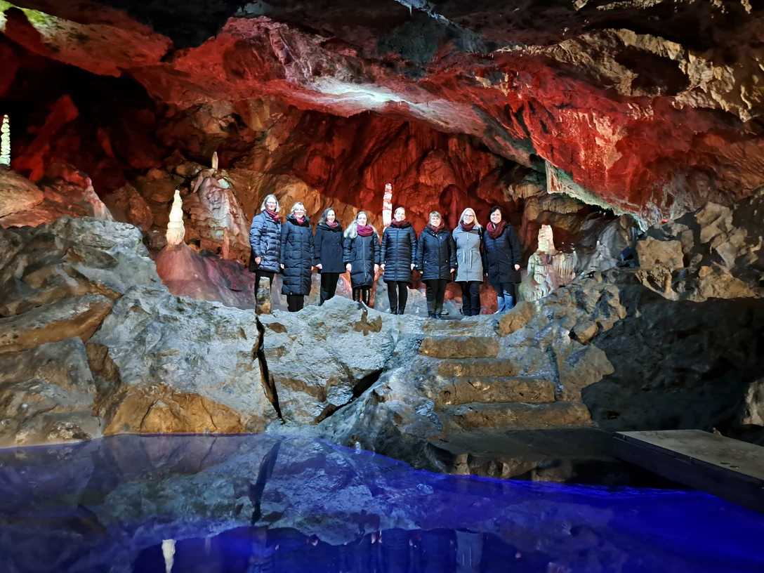 LaBaZi im Goethesaal der Baumannshöhle