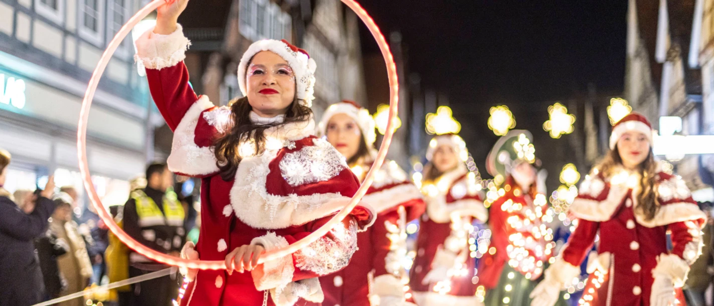 Lichterparade in Celle