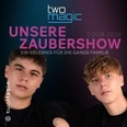 Zwei junge Männer präsentieren eine Zaubershow für die ganze Familie, Tour 2026.