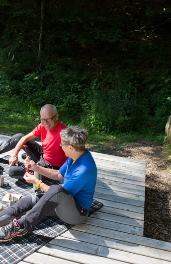 Picknick am Genussplatz am Simonsbrunnen