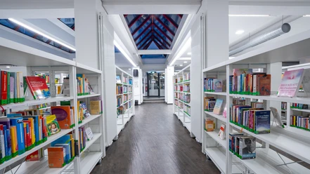 Innenraum Stadtbibliothek Siegburg