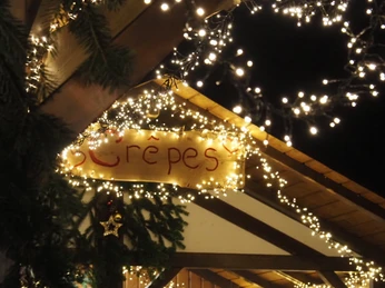 Crepes Stand glutenfreier Weihnachtsmarkt
