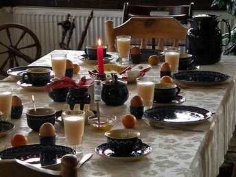 Pension Born in Elbingerode - Frühstück Pension Born in Elbingerode - Frühstück